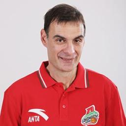 Георгиос Барцокас, главный тренер ПБК «Локомотив-Кубань» в сезоне 2015/16
