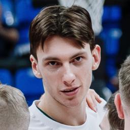 Andrey Martyuk, center of PBC Lokomotiv-Kuban, first pick of the All-Star Game-2024 draft